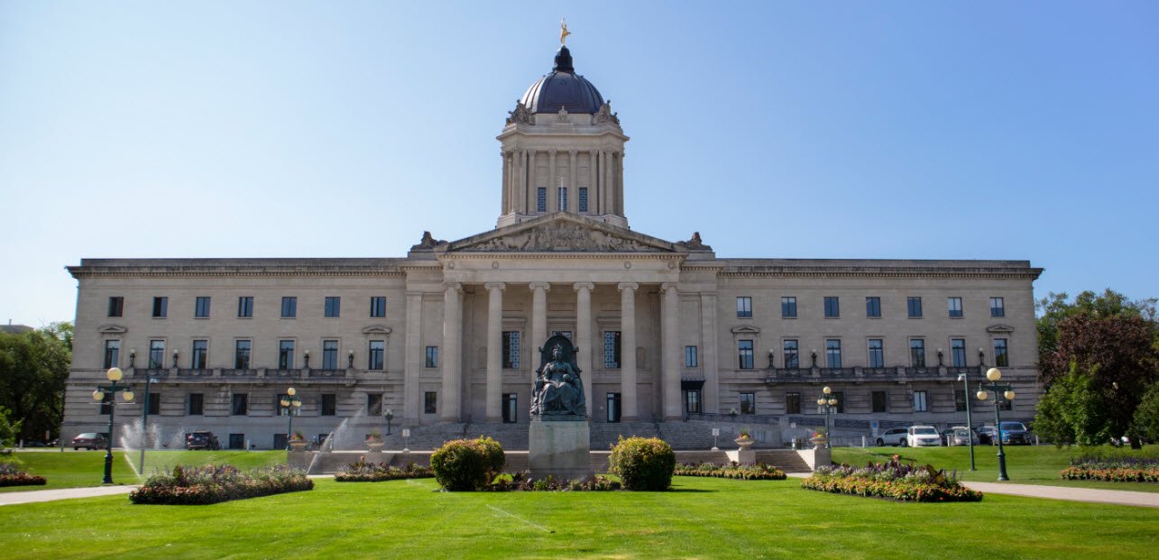 Manitoba Legislative Building, Winnipeg, Manitoba, Canada